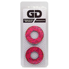 Pink Doughnut - Gripdonuts.com® Premium MX BMX Dirt Bike Motorcycle Grip Donuts (12 Variations)