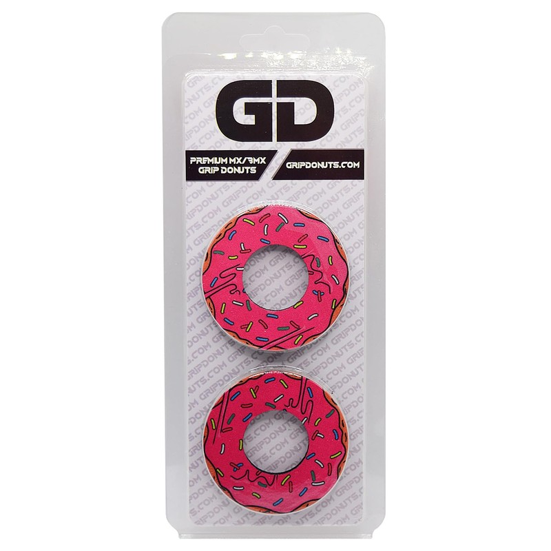 Pink Doughnut - Gripdonuts.com® Premium MX BMX Dirt Bike Motorcycle