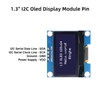 OLED Display Module Binghe 2 Pcs 1.3" LCD with OLED