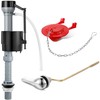 Universal Toilet Tank Replacement Kit - Includes Fill Valve,2-Inch Low