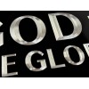 Diamond Etched Products To God be the Glory Christian Car
