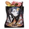 Fall Campfires Cute Ghosts Tote Bag