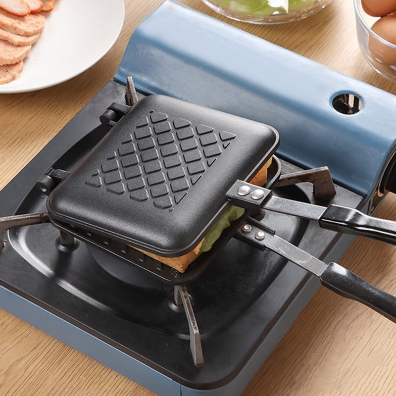 ZOOFOX Sandwich Maker, Grilled Sandwich and Panini Maker Pan with