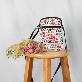 VAMSII School Musical Merchandise East High Wildcats Crossbody Bag School Musical Inspired Gift for Fan (USHighSchoolCrossbody)