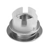 Homevacious Sink Basin Trim Overflow Cover Brushed Nickel Brass Insert