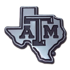 Texas A&M Chrome Emblem