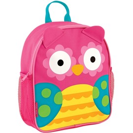 Stephen Joseph SJ109091 Children's Mini Sidekick Backpack,Pink (Owl), 28 centimeters