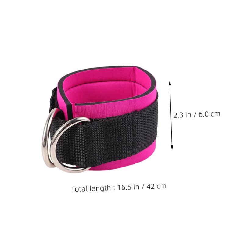 Totority 1Pair Ankle Straps for Cable Machines Durable Leg Training