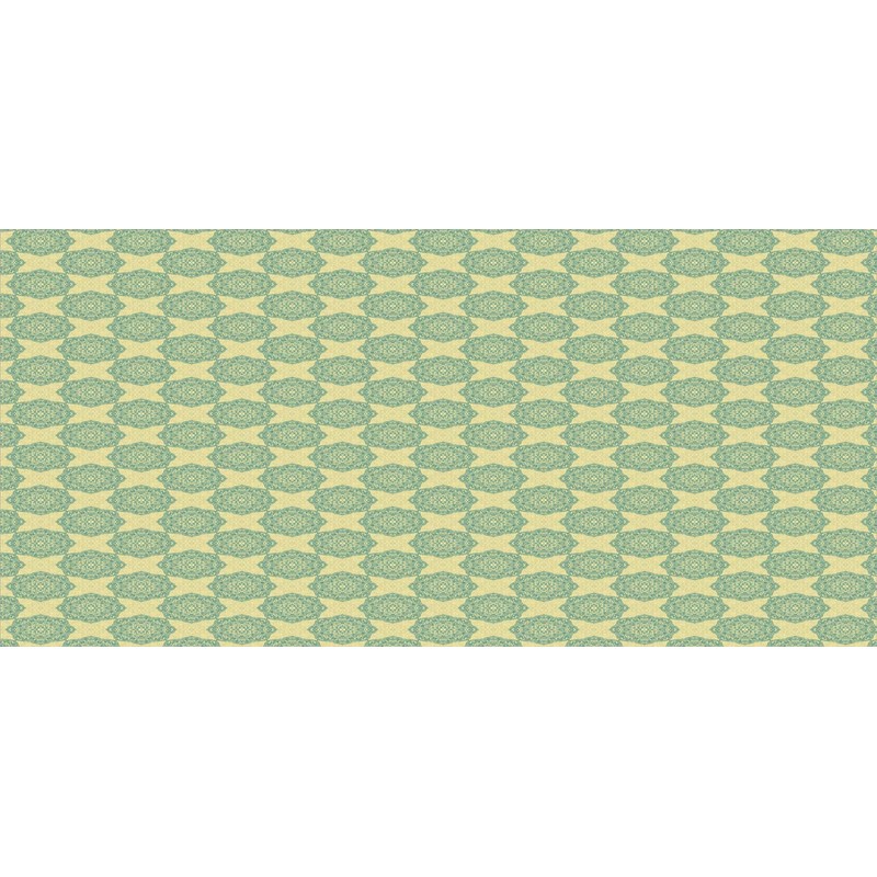 Ambesonne Blue Mandala Pencil Pen Holder, Repetitive Flower Ornaments Eastern