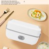Self Cooking Lunch Box Leakage Proof 2 Stainless Steel Inner