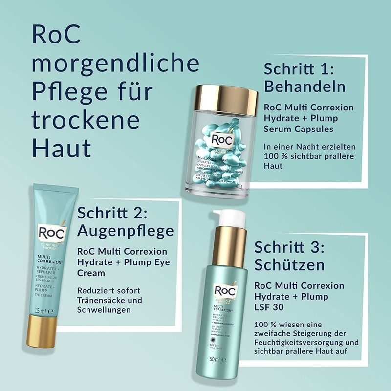 RoC - Multi Correxion Hydrate + Plump Serum - Maximum