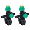 AUNMAS Fan Misting Nozzle, 2Pcs External Thread Agricultural Sprayer Fan