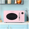 Nostalgia Retro 1000W Microwave Oven 1.1 Cu Ft Capacity –