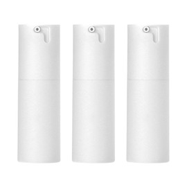 3Pcs 30ml Travel Pump Bottles for Lotion - Reusable Travel Pump Bottle for Toiletries, Travel Bottle Set with Leak-Proof Design for Liquid Cosmetics