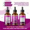 NURAFUSE Liposomal Saffron, Ashwagandha, Bilberry, Turmeric, Rhodiola Liquid Drops –