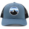 KBETHOS KBVT-242 BBLU-BLK Men's Women's Explore The Outdoors Mountains Scenery
