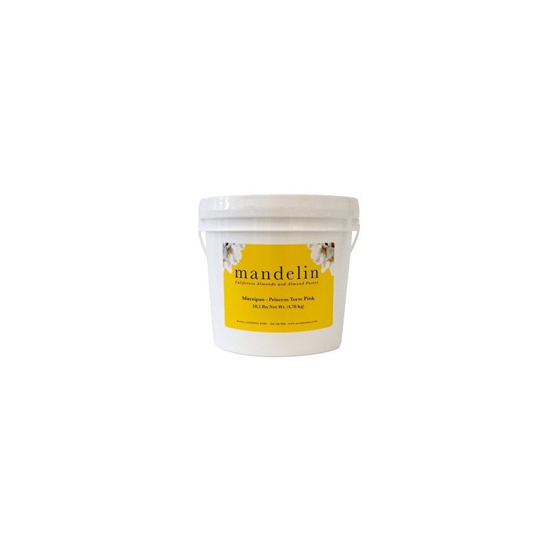 Mandelin Princess Torte Pink Marzipan Modeling Paste, 33% Almonds, 67%