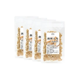 Natural Health Co. Korean Ginseng 1.8 oz (50 g) x 4 Bags, Comes in a Zipper Bag