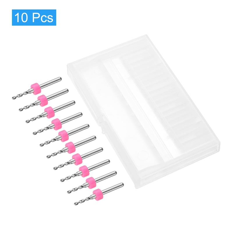 sourcing map PCB Drill Bits 2.1mm Tungsten Carbide Rotary Tool