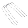 FUNOMOCYA 50pcs u Shape Galvanized Ground Nail for Garden Stakes
