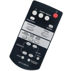 FSR73 ZP80760 Replacement Remote Control Applicable for Yamaha Front Surround System YAS-105 ATS-1050 SRT-700 ATS-1050-R ATS-1050BL YAS105 ATS1050 SRT700 ATS1050R ATS1050BL