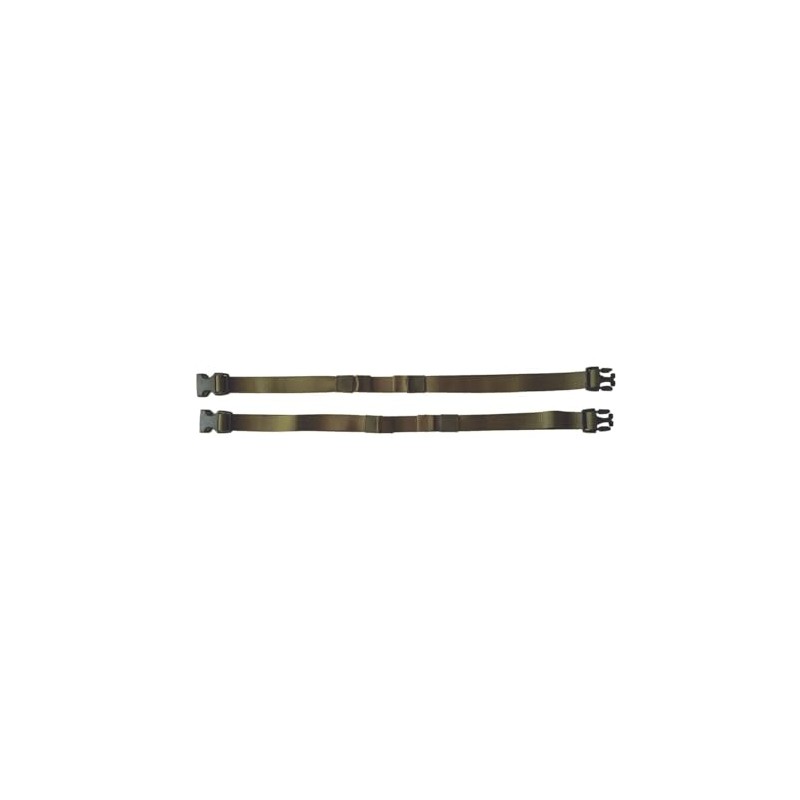 Berghaus Cedar Compression Straps (Pack of 2), Green, One Size,