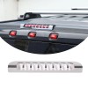 necar2020 Chrome Alloy High Mount Brake Light Trim Accessories Cover