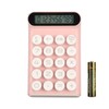 Blue Switch Calculator 20 Keys Intelligent Shutdown Detachable Slip Resistant