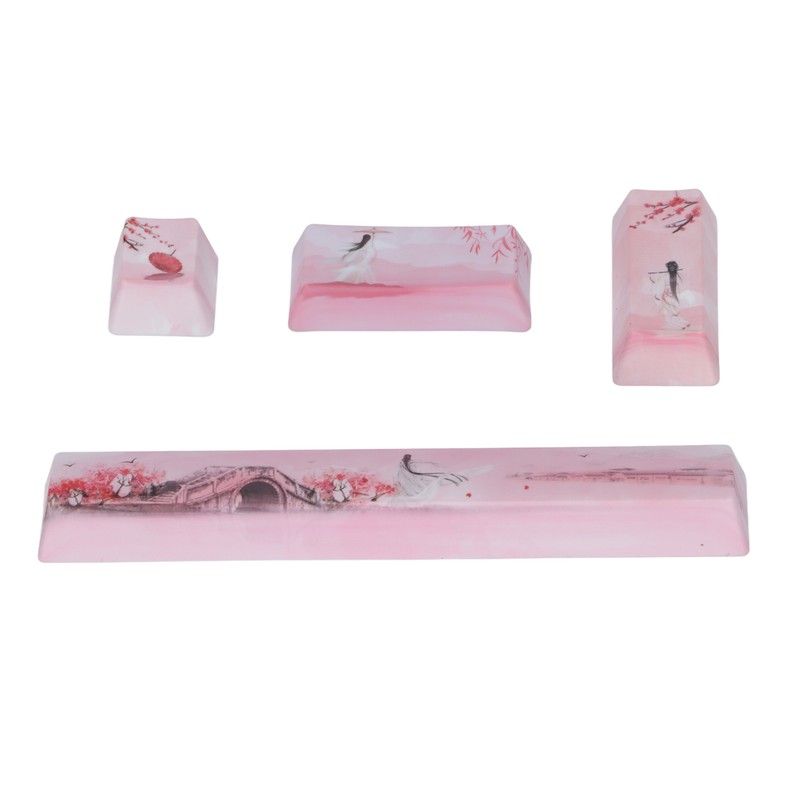 4Pcs Keycaps Space ESC Enter Numpad Enter High Durability Wear