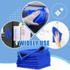 Zopeal 8 Packs Dry Erase Board Cleaning Cloth Microfiber Eraser