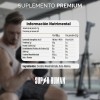 Super Human Creatina Monohidratada Premium En Polvo 450gr Sabor Sin