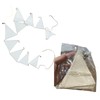kaoco Garland, Flag Garland, Triangular Flag, Cloth, Birthday, Wall Decoration,