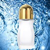 LJJCSFF 50ml Frosted Glass Roller Bottles Large Empty Rollerball Bottles
