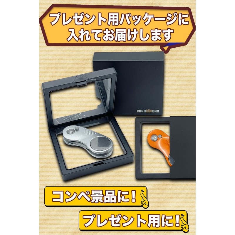 CHAnBAR Golf Green Fork with Magnetic Marker Foldable in Original