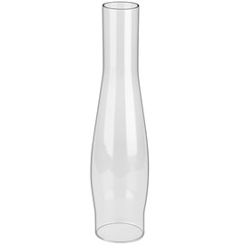 Antique Oil Lamps Chimneys, 2-5/8" Base Glass Chimney Compatible with Aladdin MAXbrite Heel-less Lamps 3-11 & 23A, Vintage Kerosene Lamp Chimneys Fit for Aladdin Lamp Replacement Part