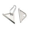 YHXiXi 4pcs Sliding Hooks for 6mm T-Slot Aluminum Extrusions Silver,