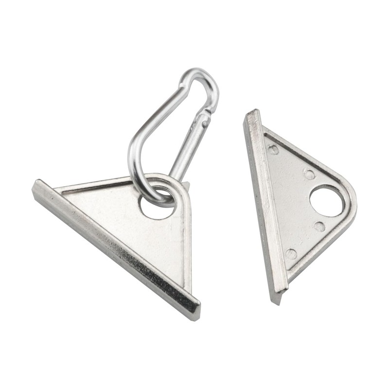 YHXiXi 4pcs Sliding Hooks for 6mm T-Slot Aluminum Extrusions Silver,