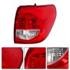 Silscvtt RH Rear Brake Outer Tail Light Assembly Replacement for