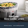 PanSaver Slow Cooker Liners - Disposable Liners with Sure Fit