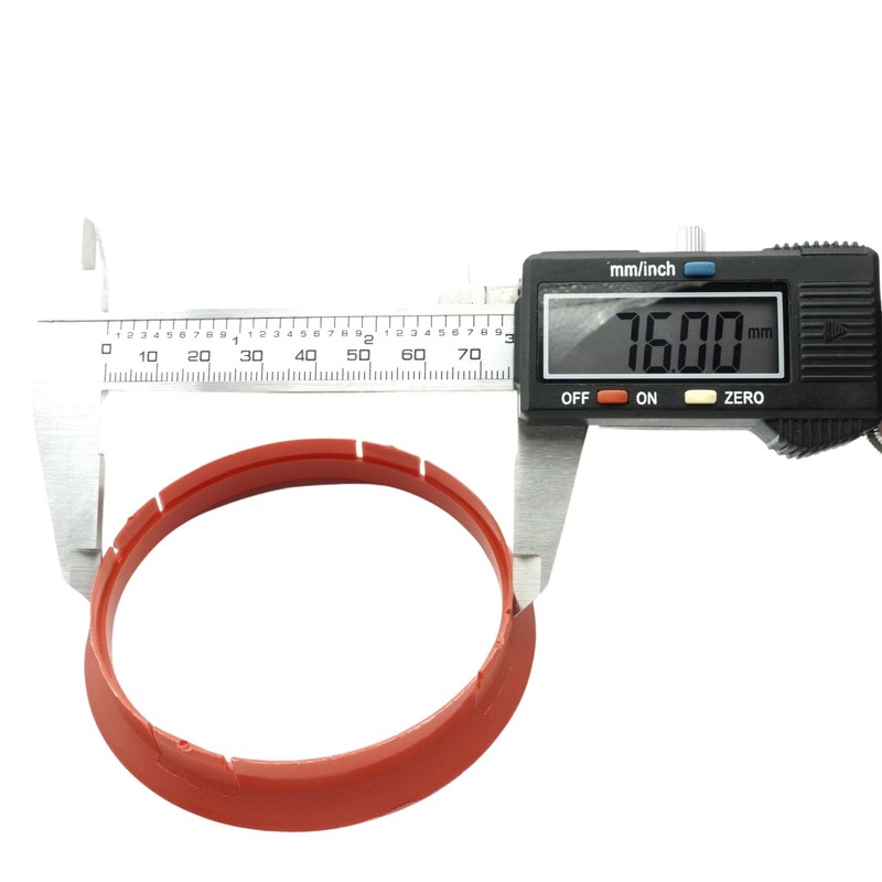 NAAA 4 x centring rings 76.0-72.6 | 76.0 to 72.6