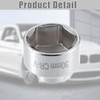 X AUTOHAUX Universal 30mm Car Oil Filter Socket Wrench Housing