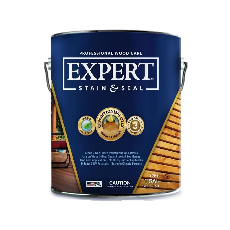 Expert Stain & Seal Semi-Transparent 1 Gallon (Pecan)