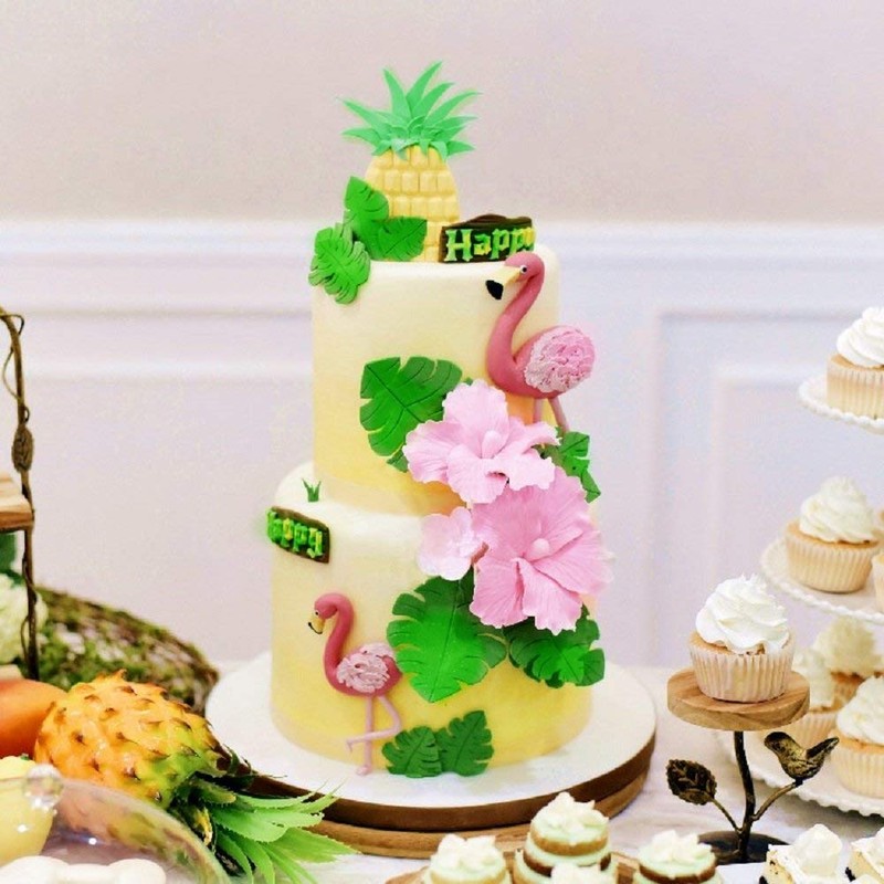 Large Tropical Cookie Cutter Set - 10 Piece - Stainless