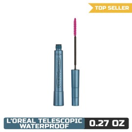L'Oreal Paris Telescopic Original Waterproof Lengthening Mascara, 0.27 Fl Oz