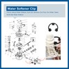 3/4" Water Softener Clip 7116713 for Kenmore, GE Sears Water