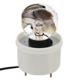 HEHEMM 3W LED 24V Signal Lamp Workshop Construction Site Warning Light Waterproof Emergency Light Rotating Beacon