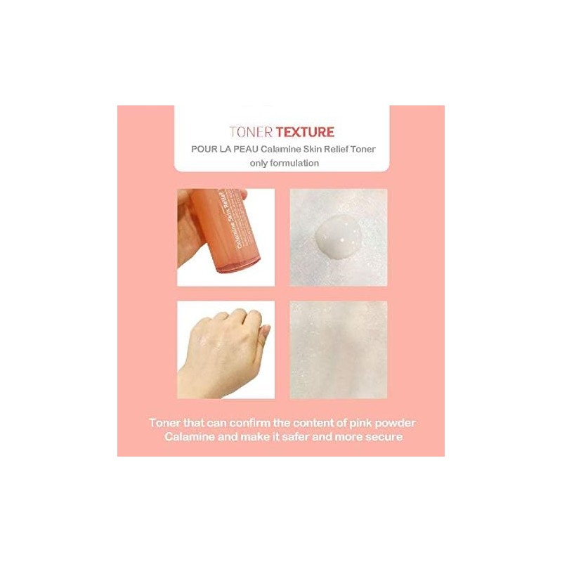 Calamine skin relief toner