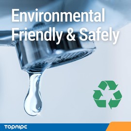 (Pack of 20) Topaipe 3/4-1/2 Inch PEX Poly Crimp Coupling, PPSU Poly Crimp Coupling for PEX Pipe, Plumbing Fittings, PEX Poly Full Flow Fittings for PEX Tubing, ASTM F2159