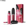 MAC Kiss It Twice Powder Kiss Liquid Duo 2items, Color:Orange