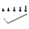 iexcell 250 Pcs M3 x 6/8/10/12/16 Alloy Steel 10.9 Grade